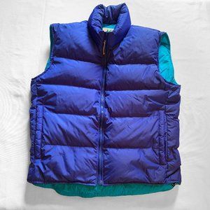 women's medium vintage 80's rei down puffer vest